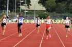 Womens under-17s 200 metres, 2023 Northern Under-13s, Under-15s and Under-17s, Middlesbrough.  Photo: David T. Hewitson/Sports for All Pics